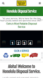 Mobile Screenshot of honoluludisposal.com
